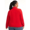 June + Vie by Roaman's Women's Plus Size Polo Shirt Sweater - 3 of 4