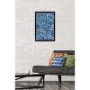 Trends International Big Blue Doodle Framed Wall Poster Prints - 2 of 4
