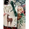 Waterleaf Paper Co. 100% Biodegradable, Compostable and Dissolvable Christmas Wrapping Paper, Wintertide Deers, 18" W x 47" L (approx 6 sq-ft) - image 3 of 4