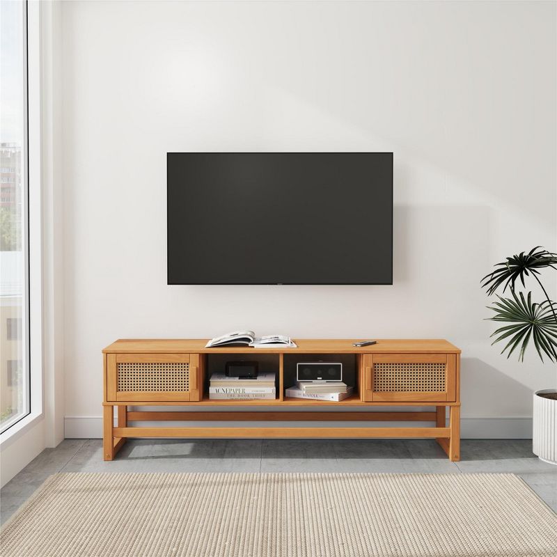 Ren Home Talo Scandinavian TV Stand with Closed Storage, 3 of 5