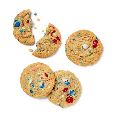 M&M Sugar Cookies with Red, White & Blue Sprinkles - 12.5oz - Favorite Day™