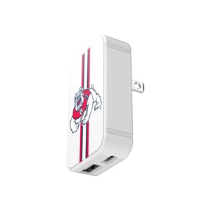 NCAA Fresno State Bulldogs Slim Wall Charger - 1 of 3