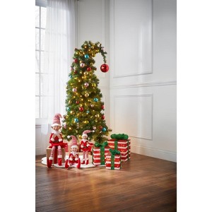 BrylaneHome Pre-Lit Gift Boxes, Set Of 3 - 1 of 3