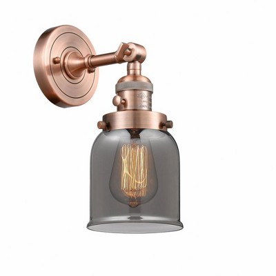Bell - 1 Light Wall Sconce In Industrial Style-10 Inches Tall and 5 Inches Wide