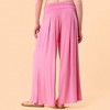 Blogilates Women's Homebody Foldover Wide Leg Pants - 2 of 4