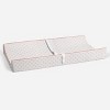 Bacati - Petals Quilted Muslin Changing Pad Cover Coral - 4 of 4