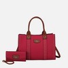 MKF Collection Davina Vegan Leather Women’s Tote Bag with wallet by Mia K - 2 of 4