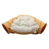 Gulches Foldable Cat Tunnel Bed with Washable Design, Comes with Hanging Toys and Mat, Yellow Color - 3 of 4
