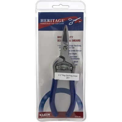 Heritage Cutlery Spring Loaded Rag Quilting Snips 6.5"