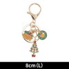 Unique Bargains Cute Christmas Keychain Double Ring Lobster Clasp Zinc Alloy 3.15" 1 Pc - 2 of 4