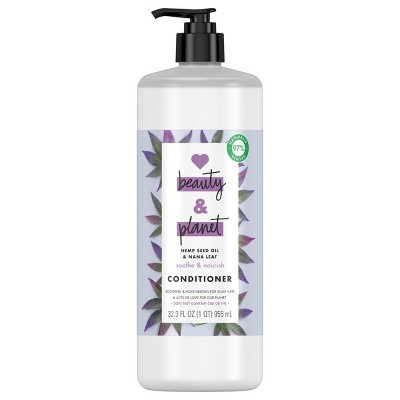 Love Beauty and Planet Soothe and Nourish Hemp Seed Conditioner - 32 fl oz