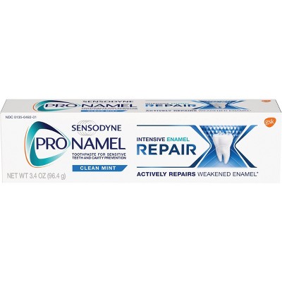 Sensodyne ProNamel Intensive Repair Toothpaste - Clean Mint - 3.4oz