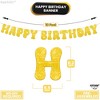 KatchOn, Glitter Gold Happy Birthday Banner Prestrung - 10 Feet | Gold Happy Birthday Sign - 4 of 4