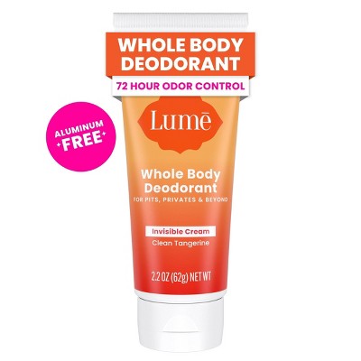 Lume Cream Deodorant 2 cheapest - Tubes 3 OZ Full Size