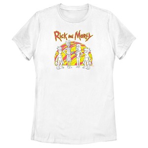 Women's Rick And Morty Drinks on Planet Gaia T-Shirt - 1 of 4