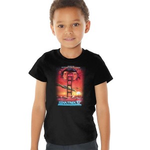 Toddler Boys' Star Trek the Voyage Home(Movie) T-Shirt Black - 1 of 4