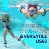 Sunlite Sport Foam Aquatic Cuffs – Water Weights for Exercise & Aerobics, Adjustable Float Rings, High-Density EVA, Pack of 2 - 4 of 4