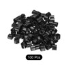 Unique Bargains Round Plastic Reusable Garment Hanger Marker Number Tag Black 100 Pcs - 3 of 3