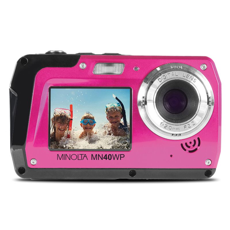Minolta® 48.0-Megapixel Waterproof Digital Camera, 3 of 7