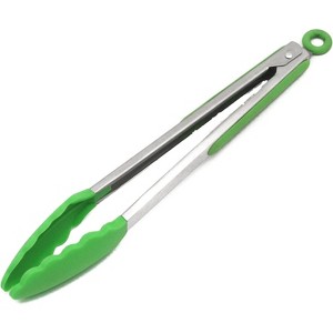 Chef Craft 12-Inch Premium Silicone Tongs - 1 of 2