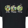 Women's - Disney - Jolly Happy Merry Cropped Graphic T-Shirt - 2 of 4