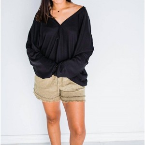 Women's Hot 'n Cold Thermal Cardigan - JADE BY JANE - 1 of 3