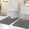 Hearth & Harbor Bathroom Rugs, Machine Washable Chenille Bath Mat for Bathroom - 2 of 4