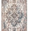 Homefires Kaschmar Rectangle Rug 3' x 5' – Traditional Persian-Inspired Indoor/Outdoor Rug with Ornate Floral Medallion, Durable Polypropylene Weave - 2 of 3