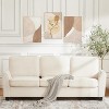 83 Inch Modern 3 Seater Sofa, Deep Seat Couch with Washable Detatchable Covers - 4 of 4