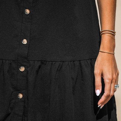 Women's V-Neck Flounce Mini Dress - Cupshe - image 4