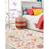 Unique Loom Whimsy Kids Wildflowers Floral Indoor Woven Area Rug - image 3 of 4