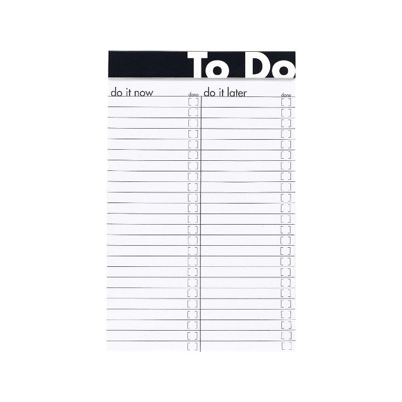 Ampad To Do Notepad 5" x 8" Wide Ruled Assorted Colors 368796, 2 of 5