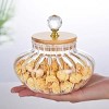 1 PCS High borosilicate stripe sealed jar, kitchen storage jar, coffee can, coffee storage container - 4 of 4