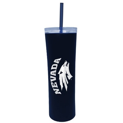 NCAA Nevada Wolf Pack 18oz Stainless Steel Skinny Tumbler