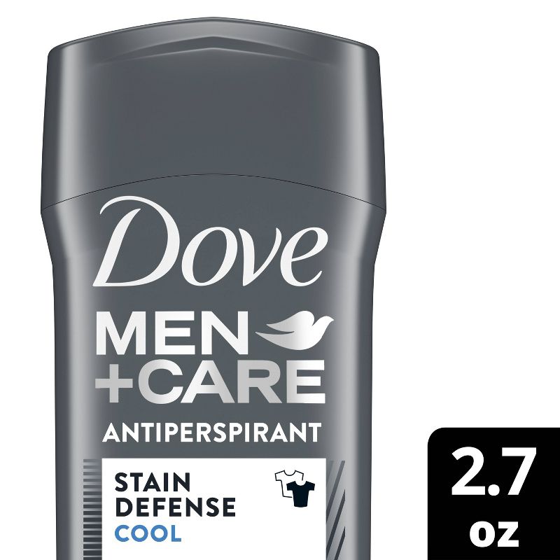 Dove Men+Care 72-Hour Stain Defense Stick Antiperspirant &#38; Deodorant - Cool - 2.7oz, 1 of 11