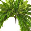 Vickerman Green Artificial Boston Fern Bush - 3 of 3