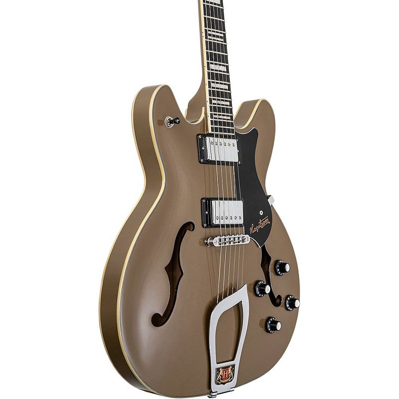 Hagstrom Viking Limited-Edition Semi-Hollow Electric Guitar, 5 of 7