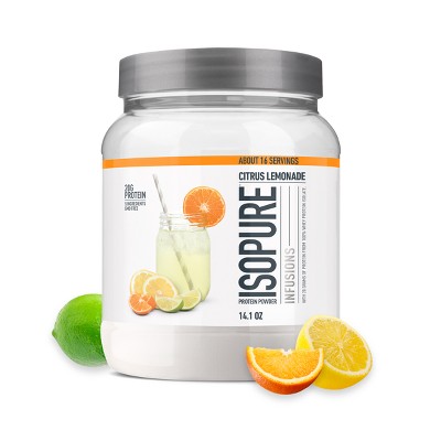 Isopure Infusions Citrus Lemonade Protein Powder - 0.88lbs