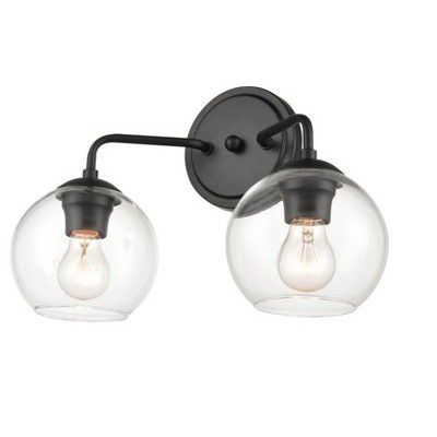 Millennium Lighting 2 - Light Vanity in  Matte Black