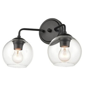 Millennium Lighting 2 - Light Vanity in  Matte Black - 1 of 4