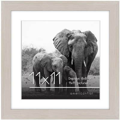 Americanflat Picture Frame with shatter-resistant glass - Available in a variety of sizes and styles
