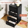WOWLIVE 4 - Drawer Dresser for Bedroom, Retro Chest of Drawers with Sturdy Structure - 4 of 4
