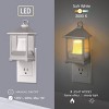 Globe Electric LED On/OFF Switch Flameless Candle Night Light with 2 Light Modes: Plug-In Novelty Nightlight for Kids - 3 of 4