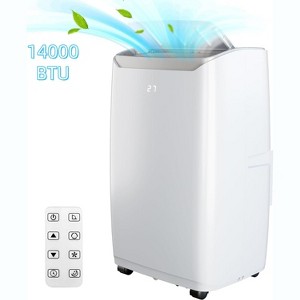 Jojoka 14000 BTU Portable Air Conditioner, 3-in-1 AC Unit with Fan & Dehumidifier,Floor Standing Air Conditioner with Remote,Timer & Window Kit - 1 of 4