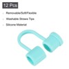 Unique Bargains Reusable Dust-Proof Flexible Washable Straw Cover - 3 of 4