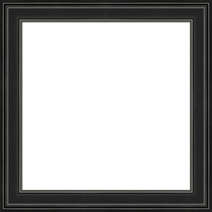 Amanti Art Ridge Black Framed Dry Erase Magnetic Board - 1 of 4