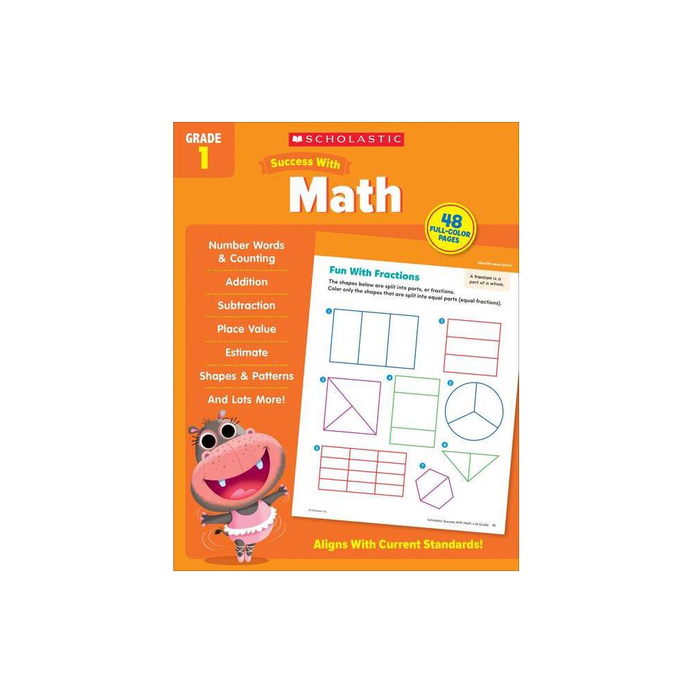 Scholastic Success with Math Grade 1 - by Scholastic Teaching Resources (Paperback)