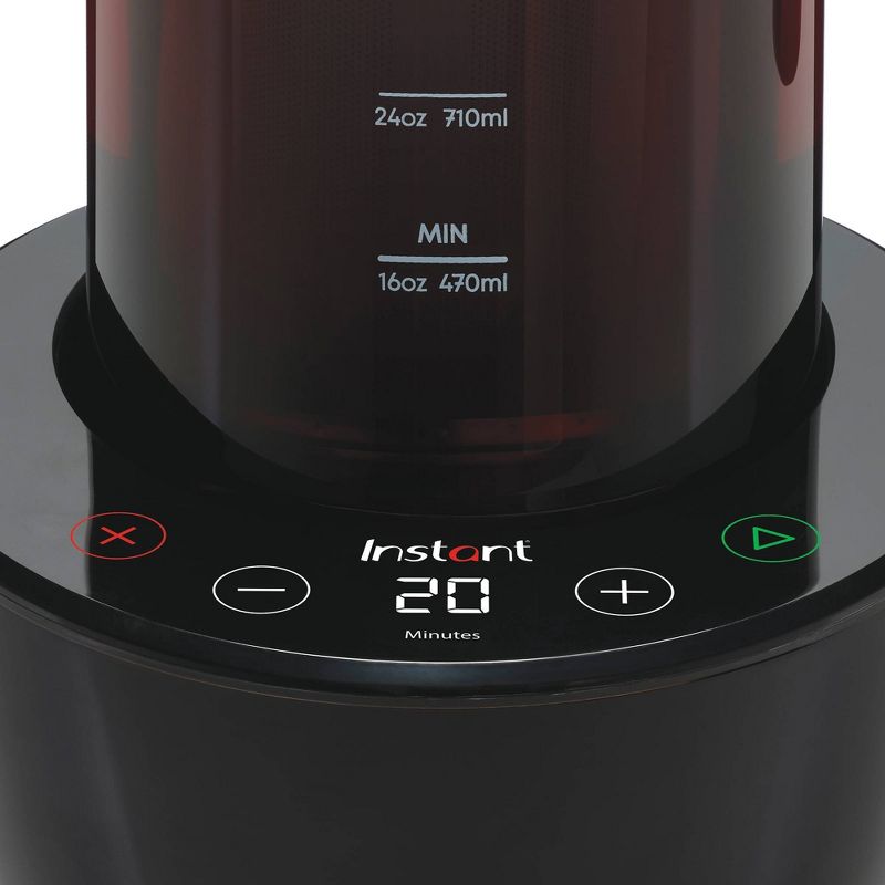 Instant 32oz Instant Cold Brew Electric Coffee Maker Black, 5 of 6
