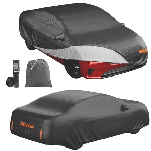 Mockins Heavy Duty Medium Sedan Car Cover - 190"x75"x60" - 250g PVC Cotton Lining - 1 of 4