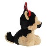 Aurora Small Judy German Shepherd Holiday Festive Stuffed Animal Brown 7" - 3 of 4